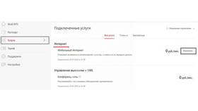 Как отключить услугу 