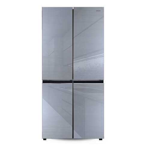 Холодильник многодверный Ginzzu NFK-525 серое стекло в Ситилинк