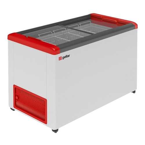 Морозильный ларь Gellar FG 400 C White/Red в Ситилинк