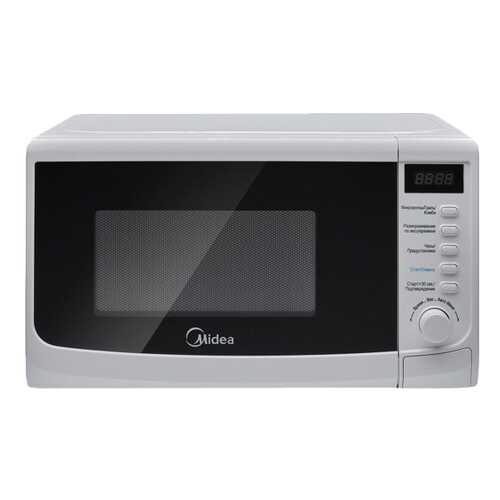 Микроволновая печь с грилем Midea AG820CWW-W white в Ситилинк