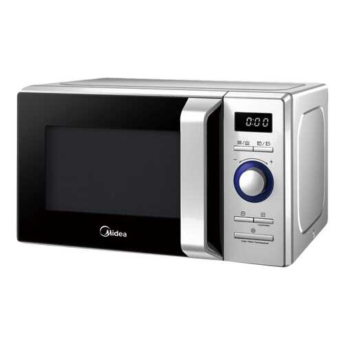 Микроволновая печь с грилем Midea AG820NN1-S silver/black в Ситилинк