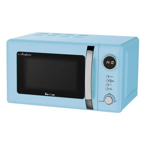 Микроволновая печь соло TESLER ME-2055 blue/silver в Ситилайнс