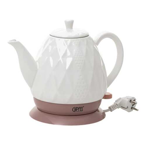 Чайник электрический Gipfel 1170 Beige/White в Ситилайнс