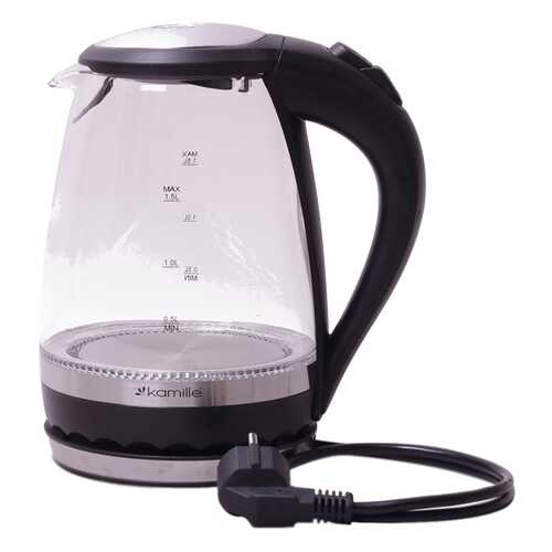 Чайник электрический Kamille 1701B Black в Ситилайнс