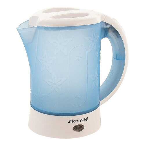 Чайник электрический Kamille 1718B Blue/White в Ситилайнс