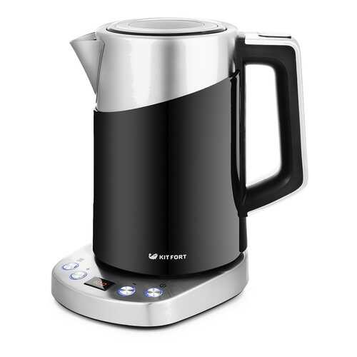 Чайник электрический Kitfort КТ-660-2 Silver/Black в Ситилайнс