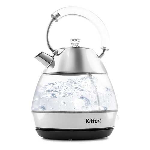 Чайник электрический Kitfort КТ-678 Silver в Ситилайнс
