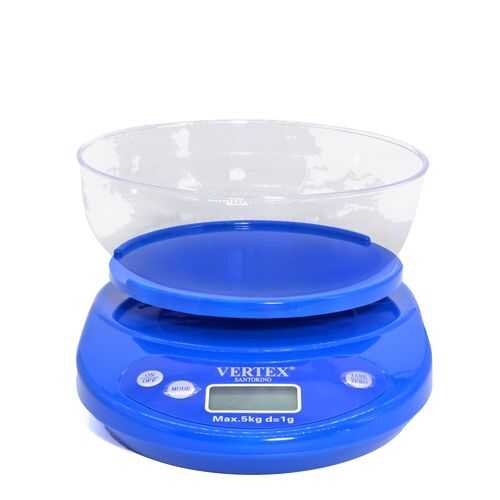 Весы кухонные Vertex TDKVS288-502 Blue в Ситилинк