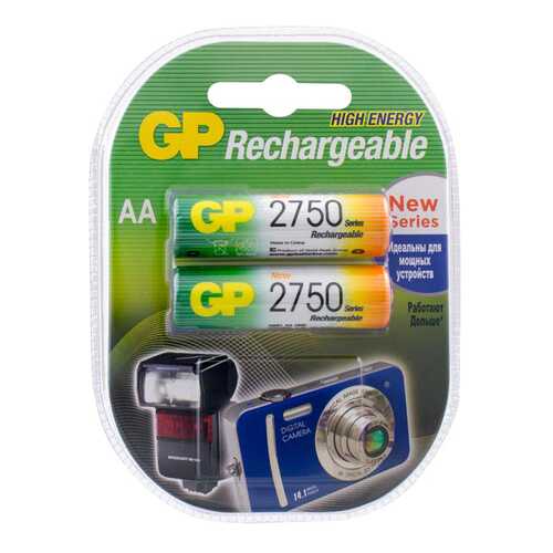 Аккумуляторная батарея GP Batteries 275PROAAHC-2CRC2 2 шт в Ситилинк
