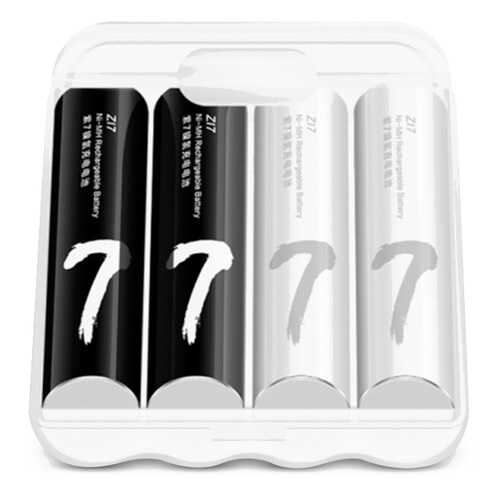 Аккумуляторные батарейки Xiaomi ZI7 Ni-MH Rechargeable Battery (4 шт.) в Ситилайнс