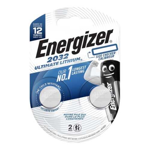 Батарея Energizer Ultimate Lithium CR2032 BP2 (E301319300) в Ситилинк