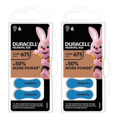 Батарейка Duracell 675 6шт в Ситилинк