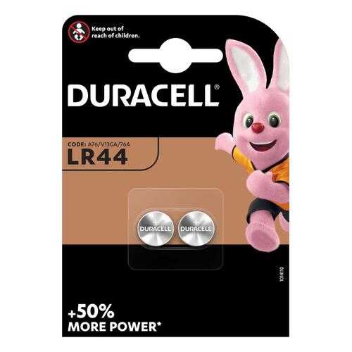 Батарейка DURACELL LR44 A76 2 шт в Ситилинк