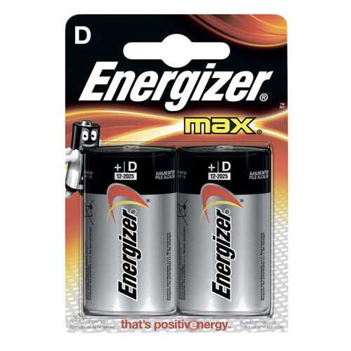 Батарейка Energizer MAX D-LR20 2 шт в Ситилинк