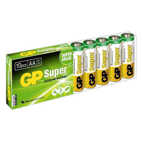 Батарейка GP Batteries 15A-B10 10 шт в Ситилинк