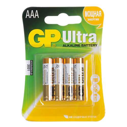 Батарейка GP Batteries Super Alkaline 15AU 4 шт в Ситилинк