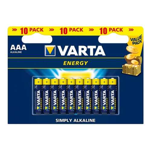 Батарейка Varta Energy LR03-10BL 10 шт в Ситилинк