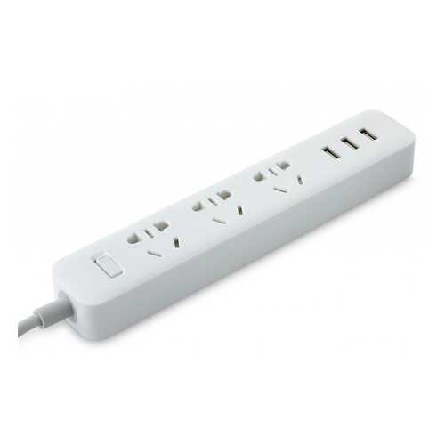 Сетевой фильтр Xiaomi Mi Power Strip, 3 розетки, 1,8 м, White в Ситилайнс