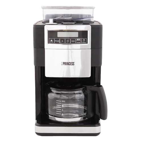 Кофеварка капельного типа Princess 249402 Silver/Black в Ситилайнс