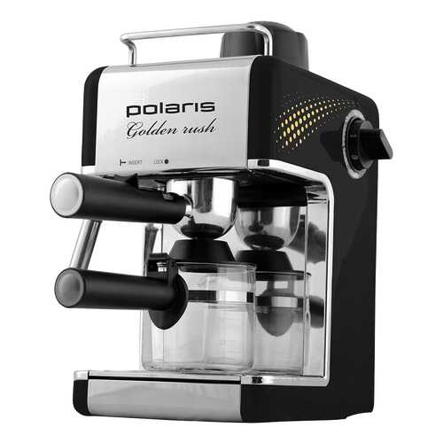 Рожковая кофеварка Polaris PCM 4006A Golden Rush Black в Ситилайнс
