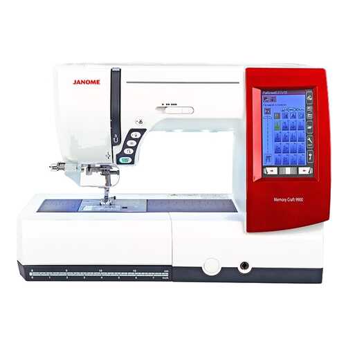 Швейная машина Janome Memory Craft 9900 в Ситилинк