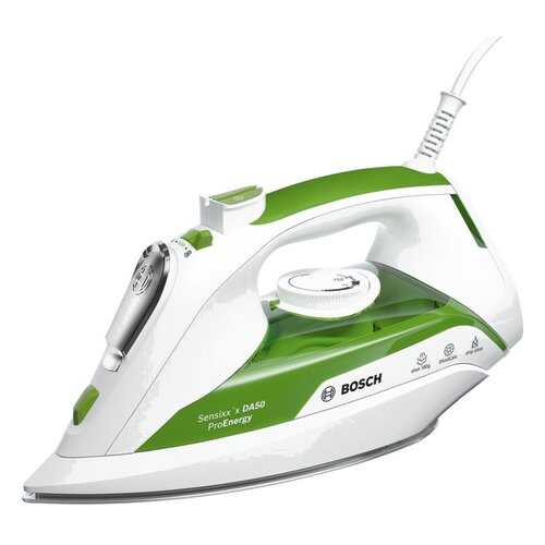 Утюг Bosch TDA502401E White/Green в Ситилайнс