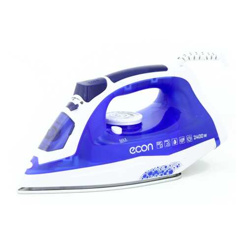 Утюг ECON ECO-BI2402 Blue/White в Ситилинк