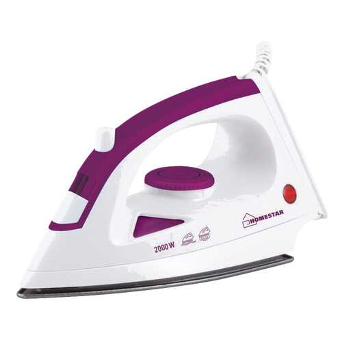 Утюг HomeStar HS-4001 White/Pink в Ситилайнс