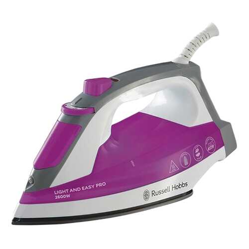 Утюг Russell Hobbs 23591-56 White/Pink/Grey в Ситилинк