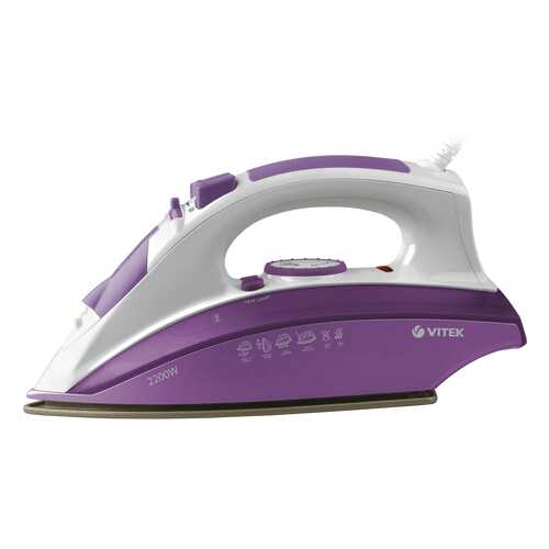 Утюг VITEK VT-1209 White/Purple в Ситилайнс