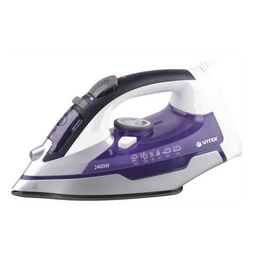 Утюг VITEK VT-1257 White/Purple в Ситилайнс