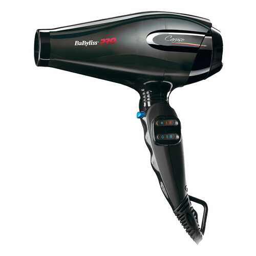 Фен BaByliss Pro Caruso BAB6520RE Black в Ситилинк