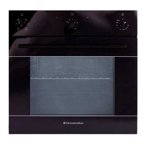 Встраиваемый электрический духовой шкаф Electronicsdeluxe 6006.03 ЭШВ-003 Black в Ситилайнс