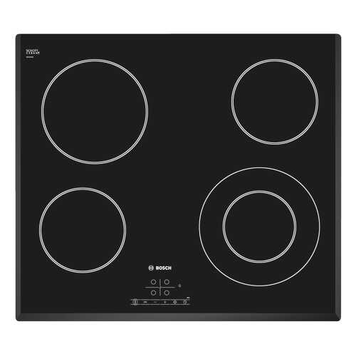 Встраиваемая варочная панель электрическая Bosch PKF651B17 Black в Ситилайнс