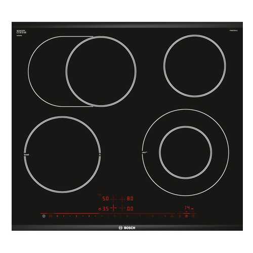 Встраиваемая варочная панель электрическая Bosch PKN675DK1D Black в Ситилайнс
