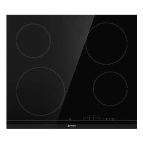 Встраиваемая варочная панель электрическая Gorenje ECT641BCSC Black в Ситилайнс