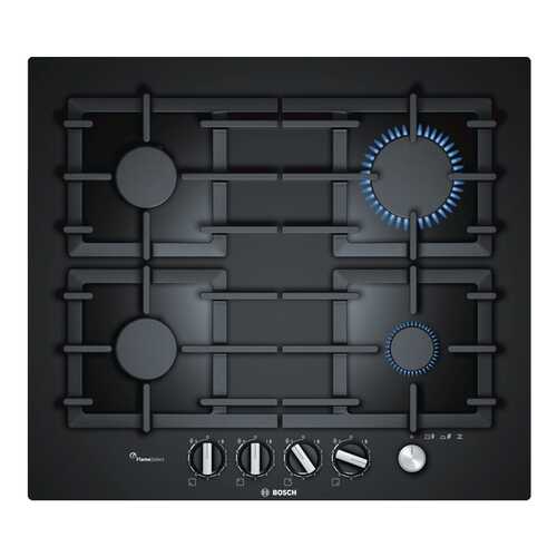 Встраиваемая варочная панель газовая Bosch PPP6A6M90R Black в Ситилайнс