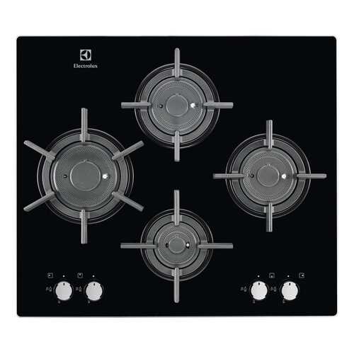 Встраиваемая варочная панель газовая Electrolux EGT96647LK Black/Silver в Ситилайнс