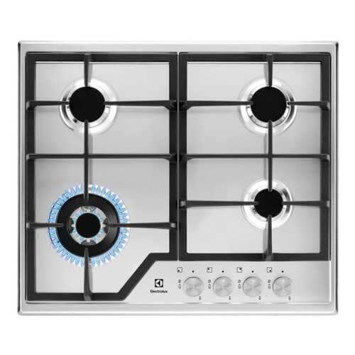 Встраиваемая варочная панель газовая Electrolux GEE363MX Silver в Ситилайнс