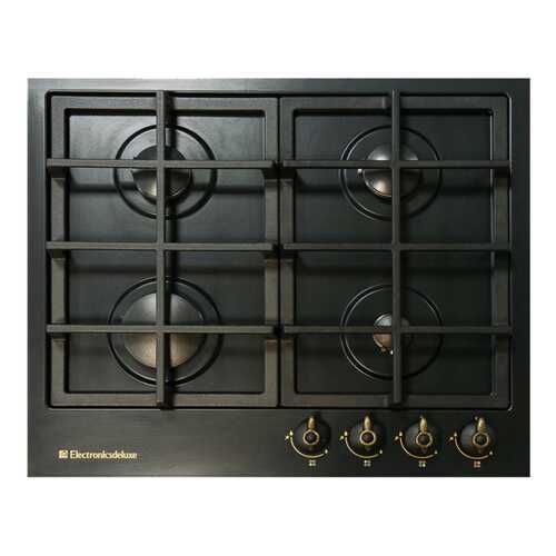 Встраиваемая варочная панель газовая Electronicsdeluxe TG4 750231 F-025 ЧР Black в Ситилайнс