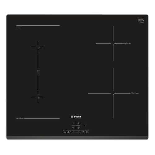Встраиваемая варочная панель индукционная Bosch PWP631BB1E Black в Ситилайнс