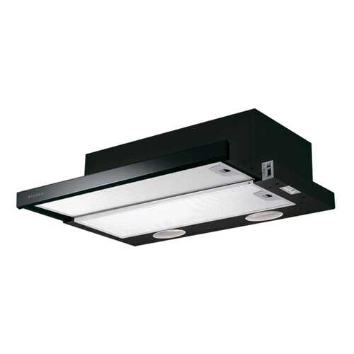 Вытяжка встраиваемая FABER Flexa Glass M6 BK A60 Black в Ситилайнс
